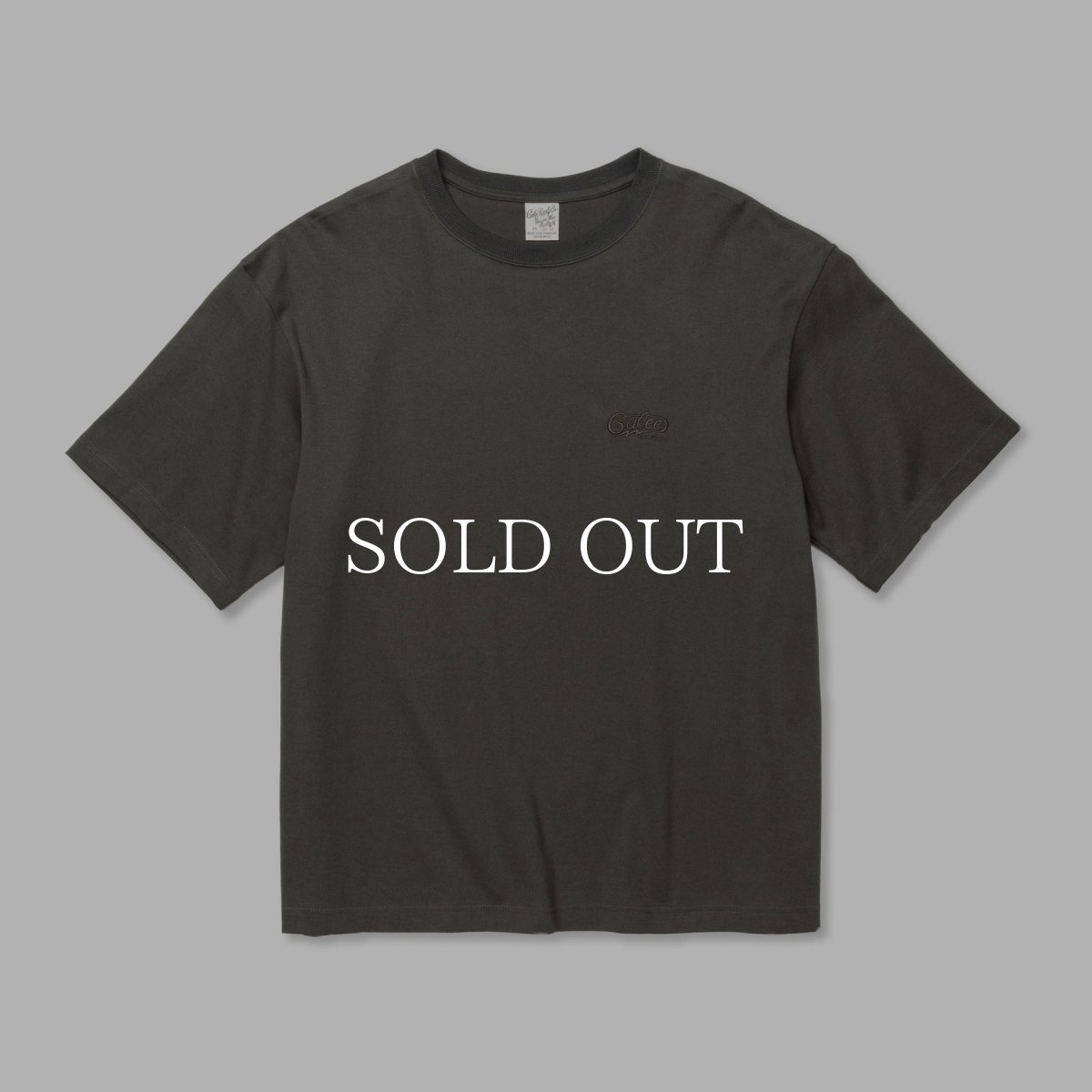 画像3: CALEE  EMBROIDERY DROP SHOULDER S/S TEE (3)