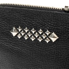 画像3: CALEE  STUDS LEATHER WALLET POUCH (3)