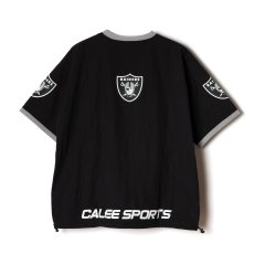 画像2: CALEE  × NFL RAIDERS S/S NYLON GAME SH (2)