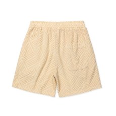 画像2: CALEE  PILE JACQUARD RELAX SHORTS (2)