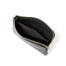 画像7: CALEE  STUDS LEATHER WALLET POUCH (7)