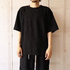 画像5: CALEE  PILE JACQUARD DROP SHOULDER CS (5)