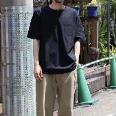 画像4: nonnative  DWELLER S/S T-NECK TEE COTTON JERSEY (4)