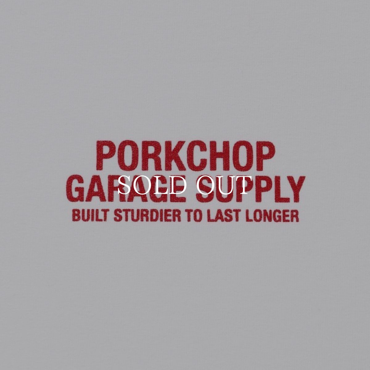 画像3: PORKCHOP GARAGE SUPPLY  LOGO PORK L/S TEE (3)
