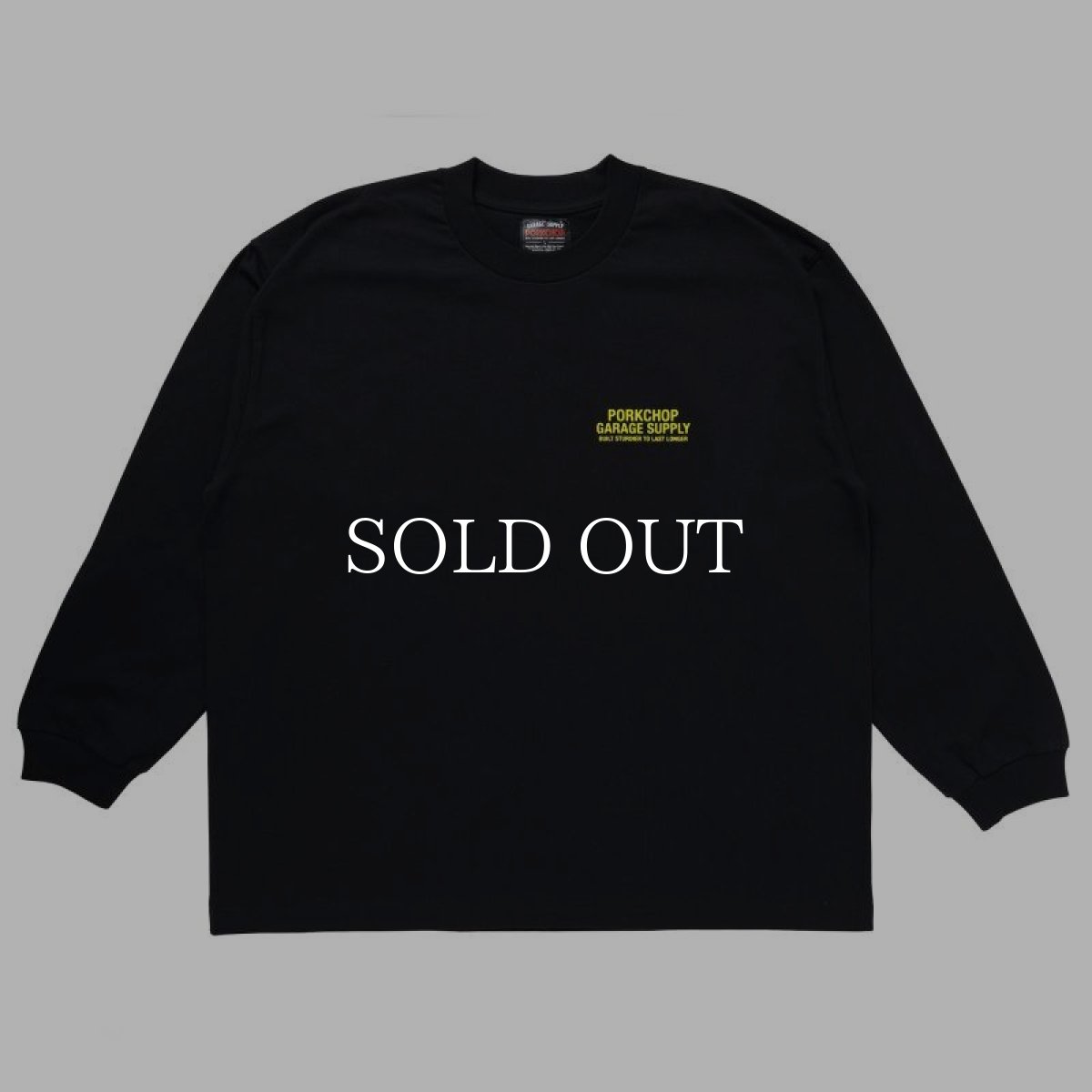 画像5: PORKCHOP GARAGE SUPPLY  LOGO PORK L/S TEE (5)