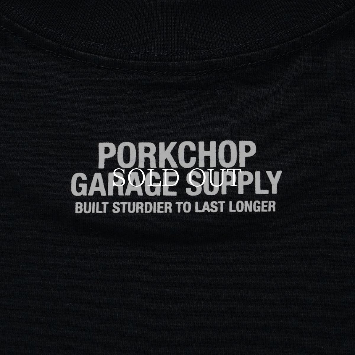 画像8: PORKCHOP GARAGE SUPPLY  LOGO PORK TEE (8)