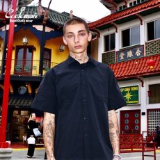 画像11: COOKMAN  Work Shirts Short Sleeve Light Black (11)