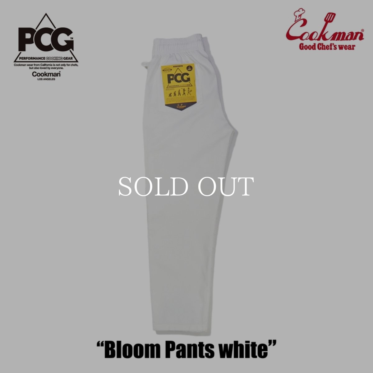 画像13: COOKMAN  Bloom Pants White (13)