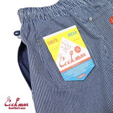 画像13: COOKMAN  Chef Pants Short Front pocket Hickory Navy (13)