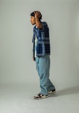 画像6: APPLEBUM  Indigo Paisley Shirt (6)