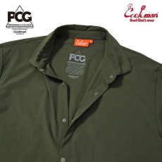 画像3: COOKMAN  Work Shirts Short Sleeve Light Olive (3)