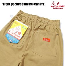 画像12: COOKMAN  Chef Pants Short Front pocket Canvas Peanuts (12)