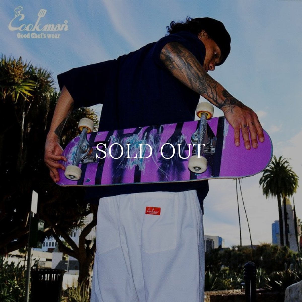 画像7: COOKMAN  Bloom Pants White (7)