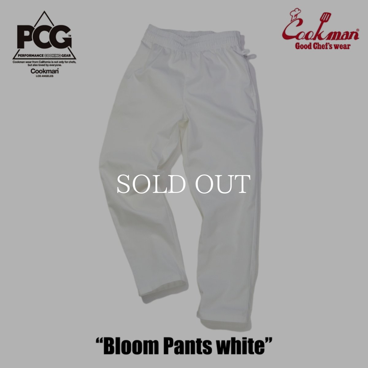 画像19: COOKMAN  Bloom Pants White (19)