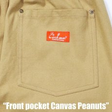 画像5: COOKMAN  Chef Pants Short Front pocket Canvas Peanuts (5)