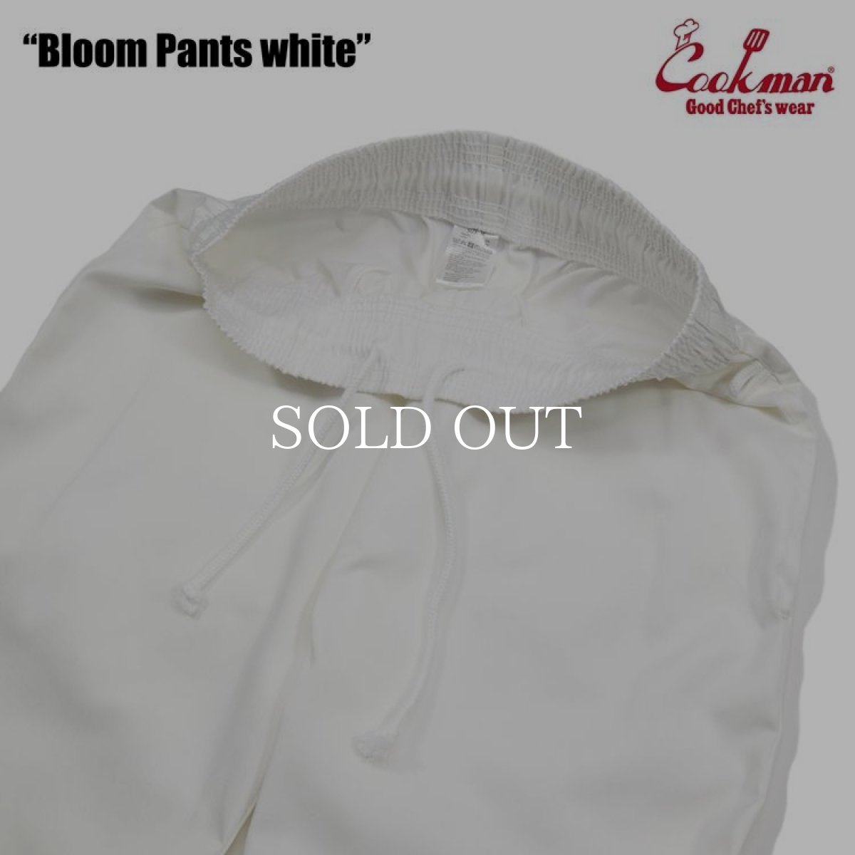 画像15: COOKMAN  Bloom Pants White (15)