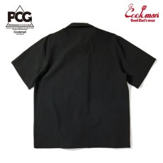 画像2: COOKMAN  Work Shirts Short Sleeve Light Black (2)
