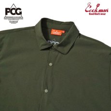 画像8: COOKMAN  Work Shirts Short Sleeve Light Olive (8)