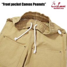 画像14: COOKMAN  Chef Pants Short Front pocket Canvas Peanuts (14)