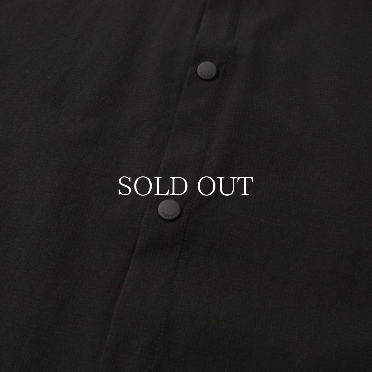 画像4: COOKMAN  Work Shirts Short Sleeve Light Black (4)