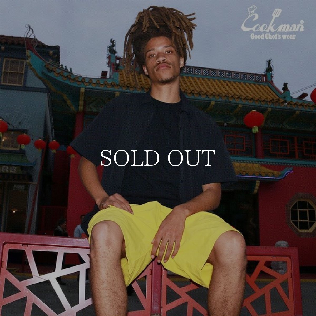 画像8: COOKMAN  Chef Pants Short Light Banana (8)