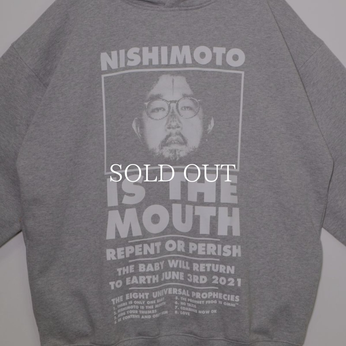 画像3: NISHIMOTO IS THE MOUTH   CLASSIC SWEAT HOODIE (3)