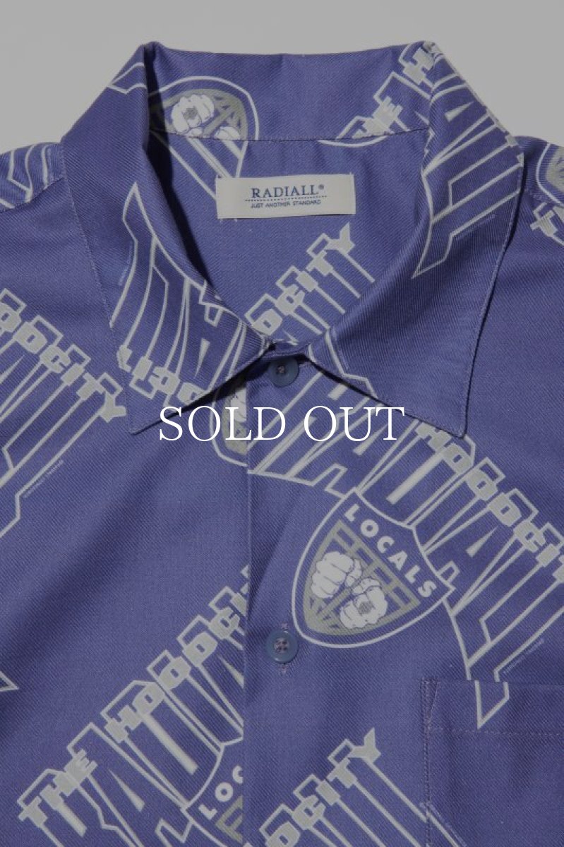 画像9: RADIALL   HOOD CITY-OPEN COLLARED SHIRT S/S (9)