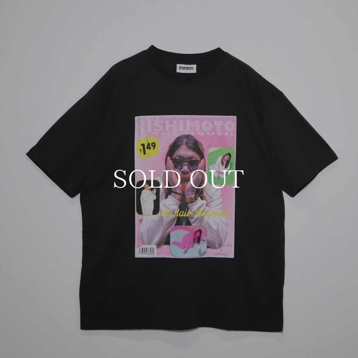 画像1: NISHIMOTO IS THE MOUTH   MAGAZINE S/S TEE (1)