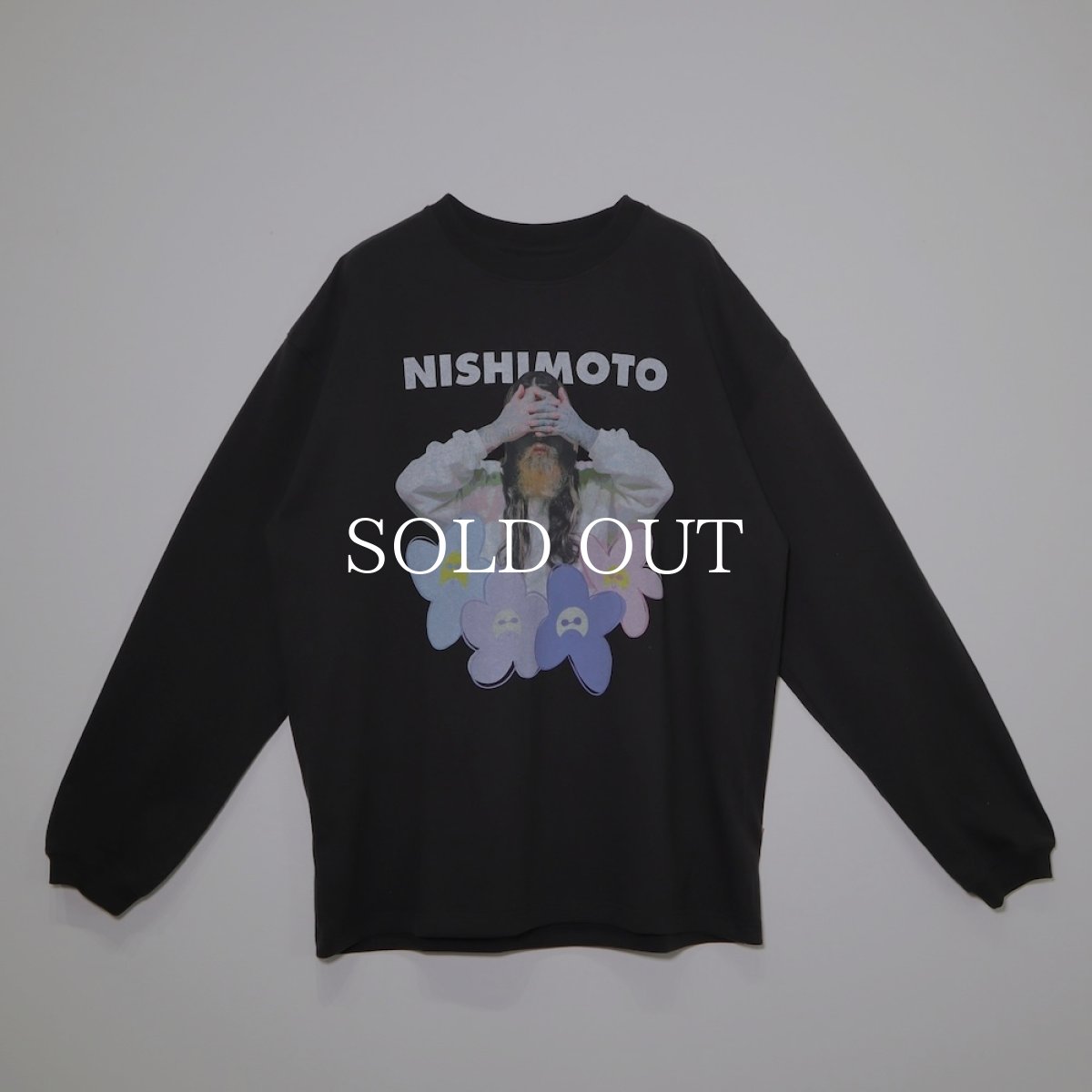 画像1: NISHIMOTO IS THE MOUTH   FLOWER L/S TEE (1)
