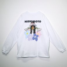 画像1: 【先行予約】NISHIMOTO IS THE MOUTH   FLOWER L/S TEE (1)