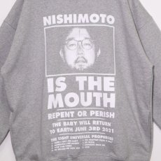 画像4: 【先行予約】NISHIMOTO IS THE MOUTH   CLASSIC SWEAT SHRTS (4)