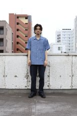 画像8: OLD JOE   ORIGINAL PRINTED OPEN COLLAR SHIRTS(DRAWING)Short-sleeve (8)