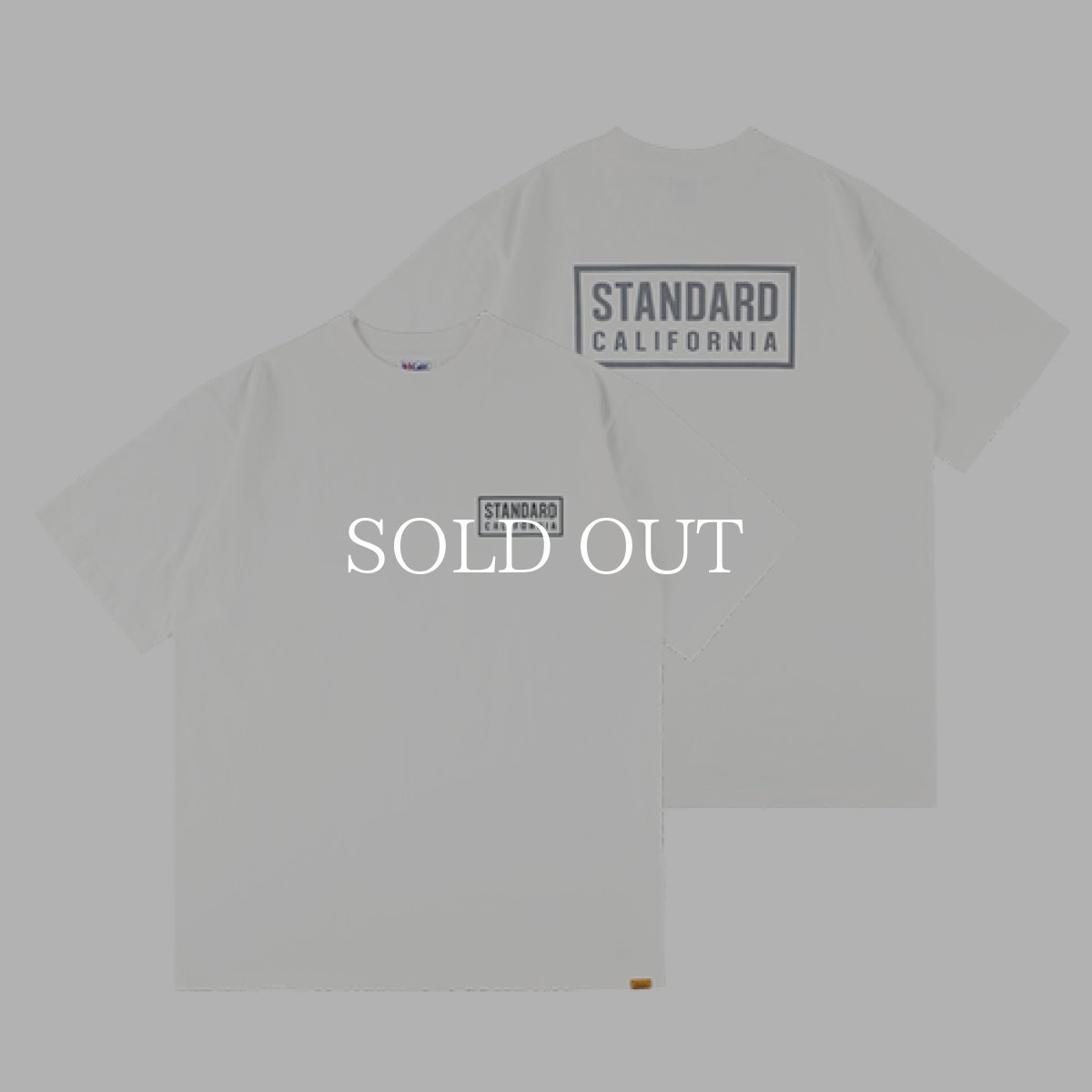画像2: STANDARD CALIFORNIA  SD Heavyweight Box Logo T (2)