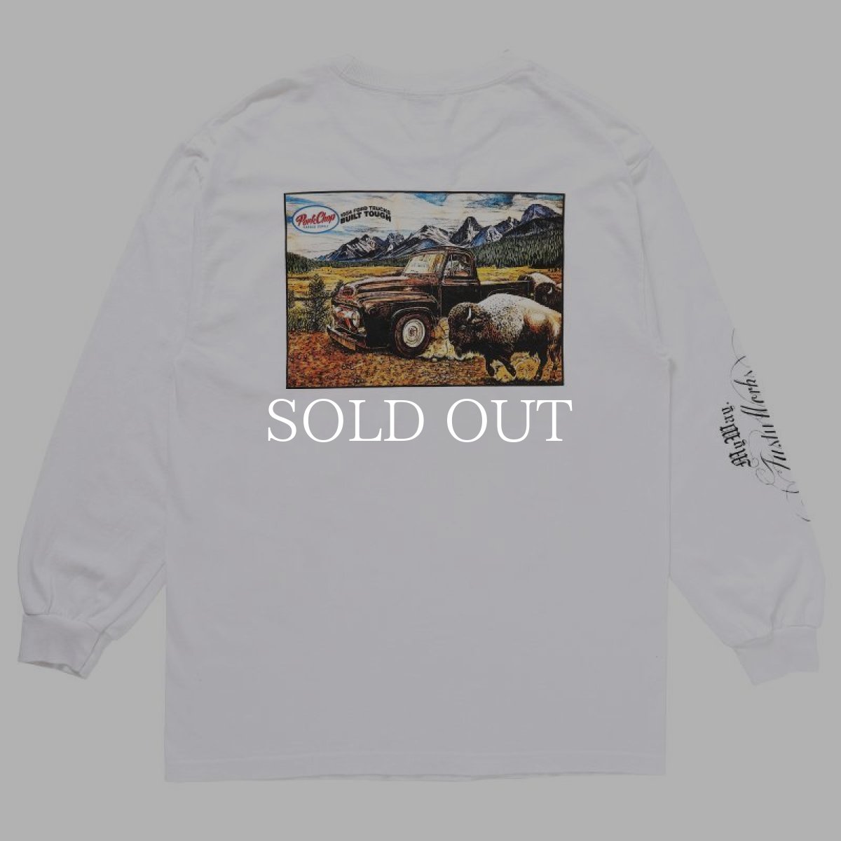 画像2: PORKCHOP GARAGE SUPPLY  F-100 L/S TEE (2)