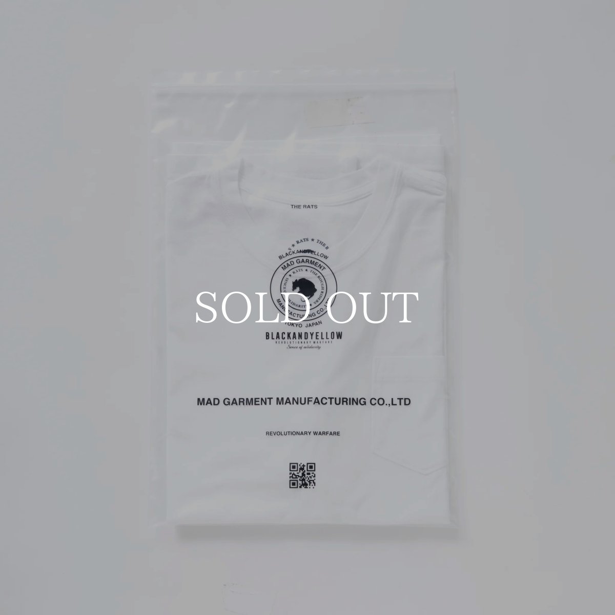 画像8: RATS  PACK TEE BIG SILHOUETTE (CREW NECK) (8)