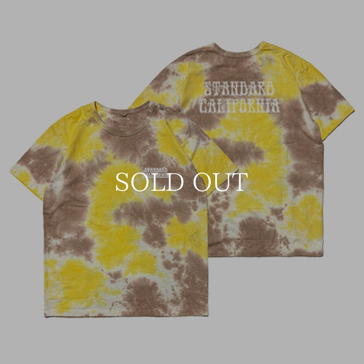 画像2: STANDARD CALIFORNIA  GOHEMP × SD Tie Dye Dead Logo T (2)