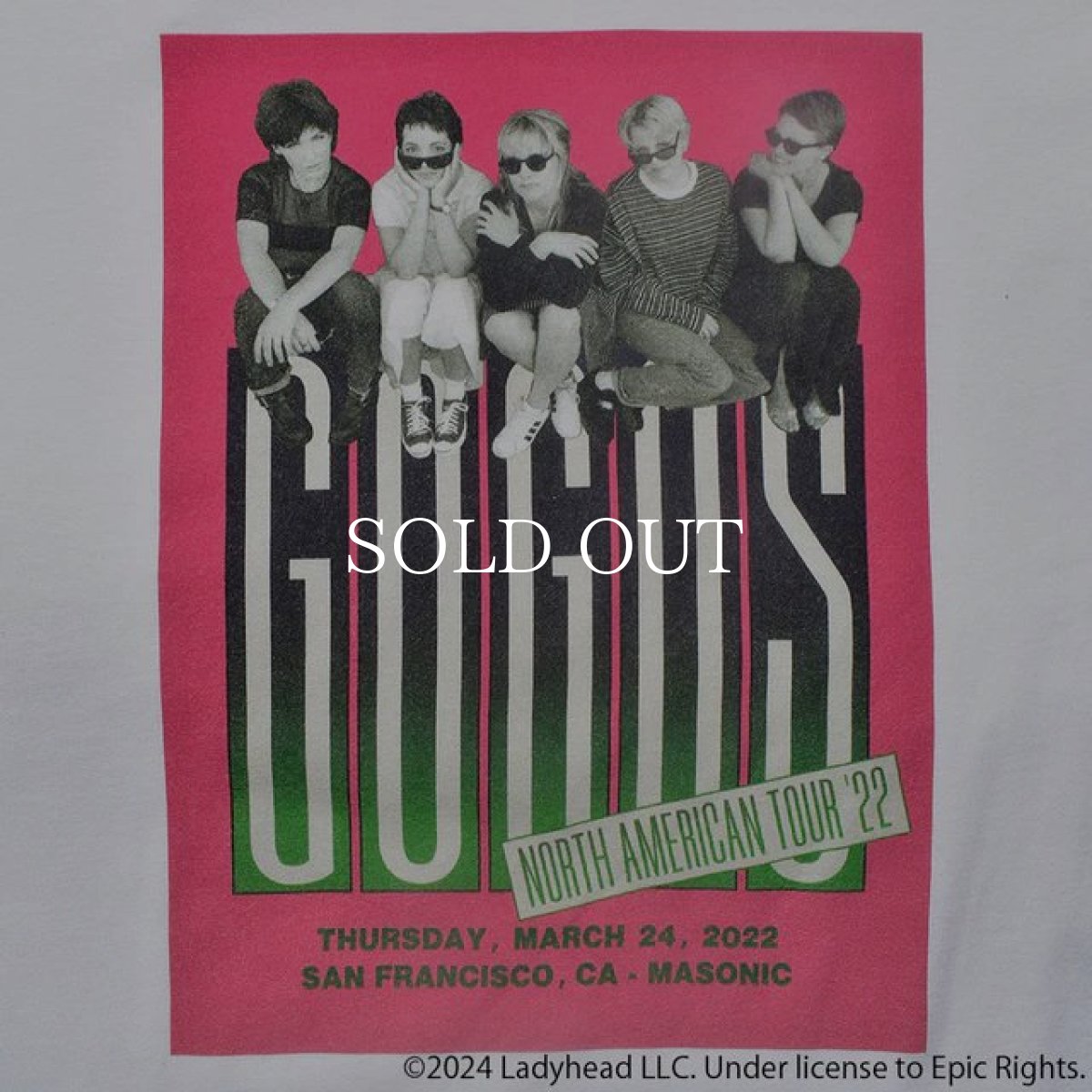 画像3: MINEDENIM  GO-GO'S "NORTH AMERICAN TOUR" Print Crewneck T-SH (3)