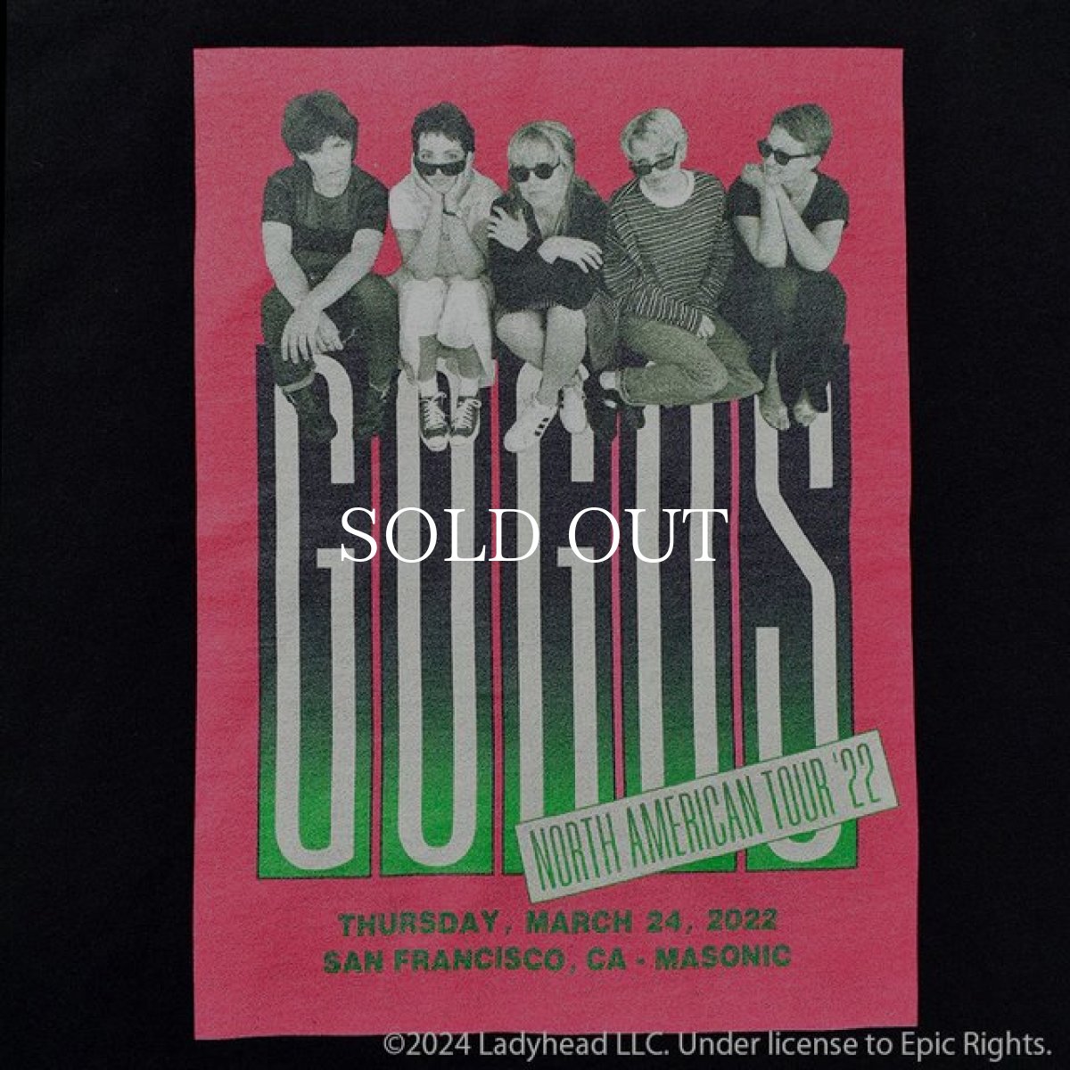 画像7: MINEDENIM  GO-GO'S "NORTH AMERICAN TOUR" Print Crewneck T-SH (7)
