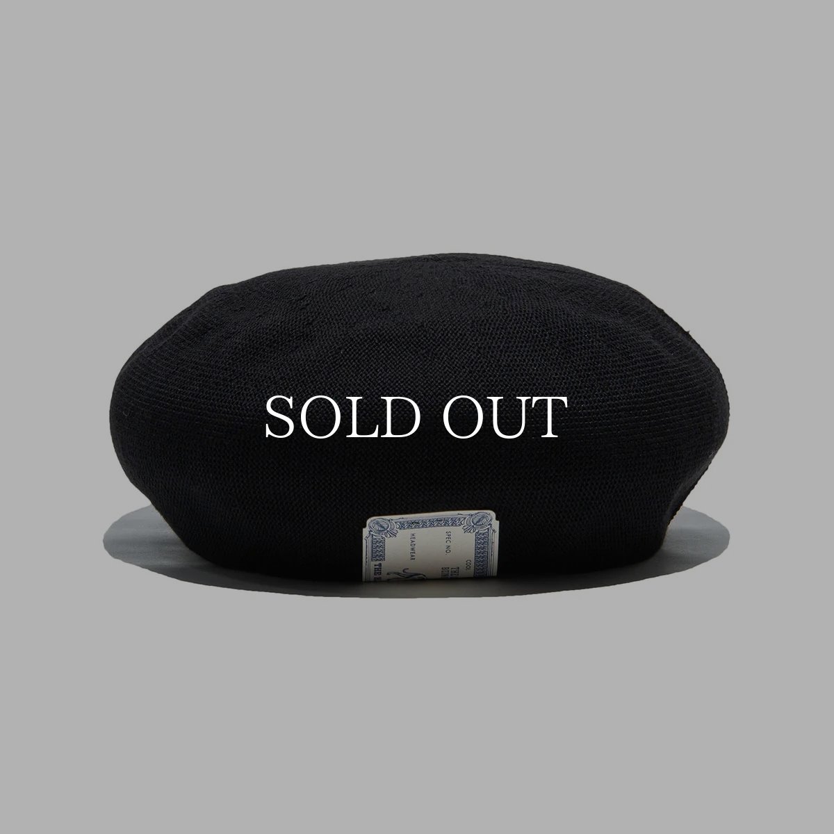 画像3: THE H.W.DOG&CO.  COTTON CLUB BASIC BERET (3)