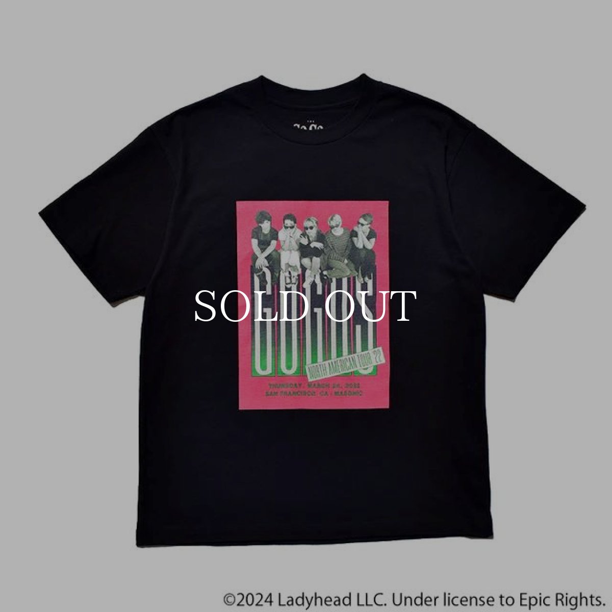 画像5: MINEDENIM  GO-GO'S "NORTH AMERICAN TOUR" Print Crewneck T-SH (5)