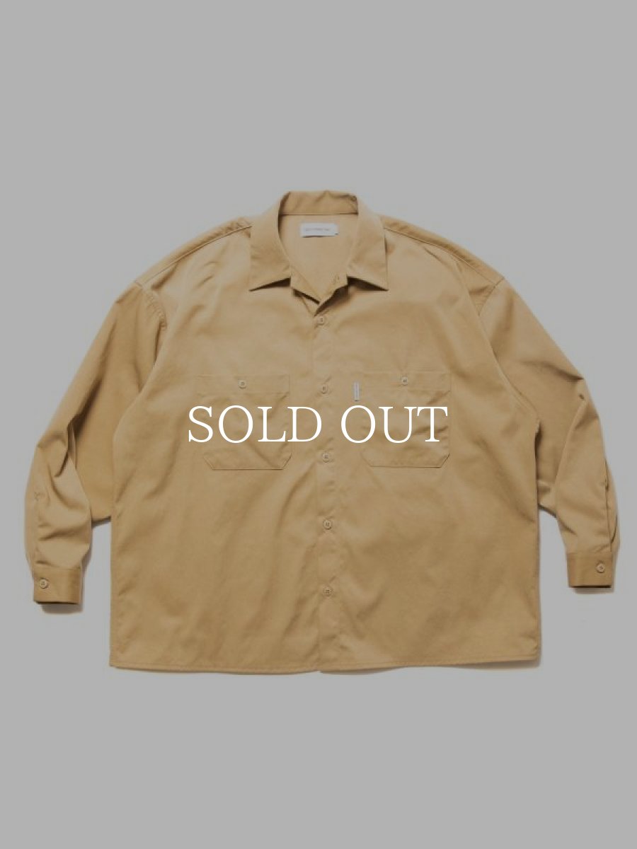 画像3: COOTIE   Nylon Chino Cloth L/S Work Shirt (3)