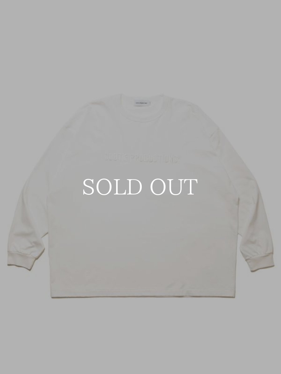 画像3: COOTIE   Oversized L/S Tee (Embroidery) (3)
