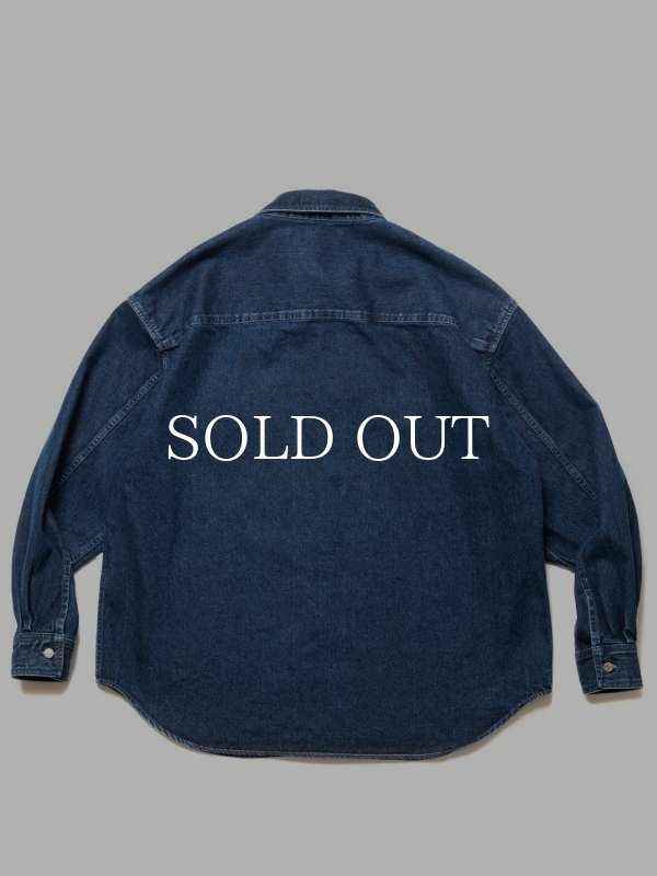 COOTIE 10.5oz Denim L/S Work Shirt CTE-24S413 公式通販