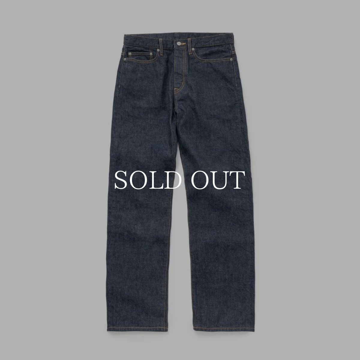 画像1: RATS  INDIGO DENIM PANTS (1)