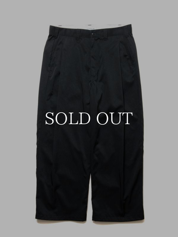COOTIE Nylon Chino Cloth 1 Tuck Trousers CTE-24S129 公式通販