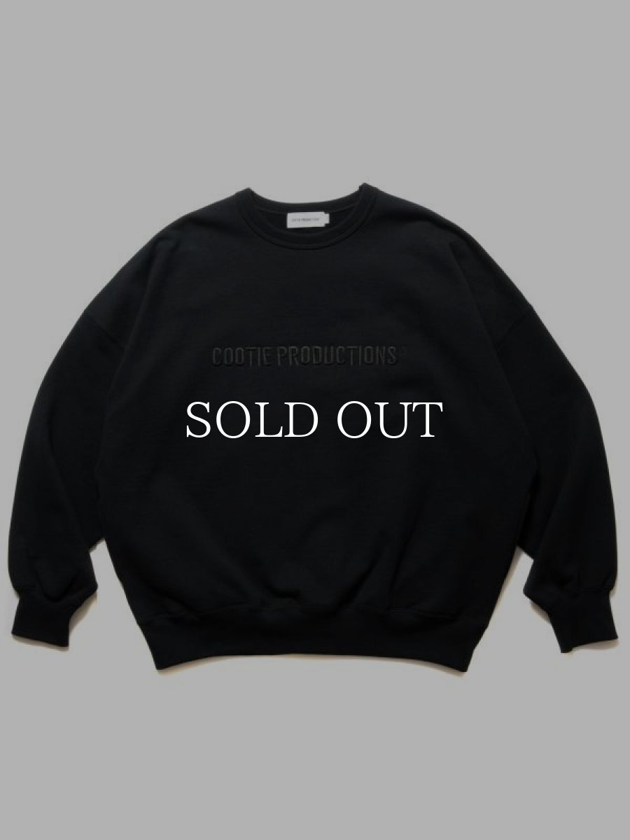 画像1: COOTIE   Open End Yarn Sweat Crew (Embroidery) (1)