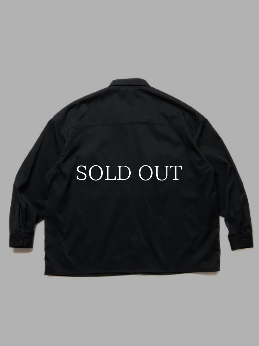 画像2: COOTIE   Nylon Chino Cloth L/S Work Shirt (2)