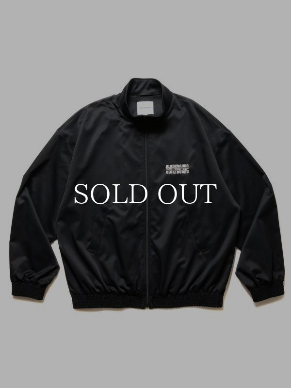 COOTIE PRODUCTIONS / T/C トラックジャケット COOTIE PRODUCTIONS - Polyester Twill Track Jacket / BLACK / ツイル