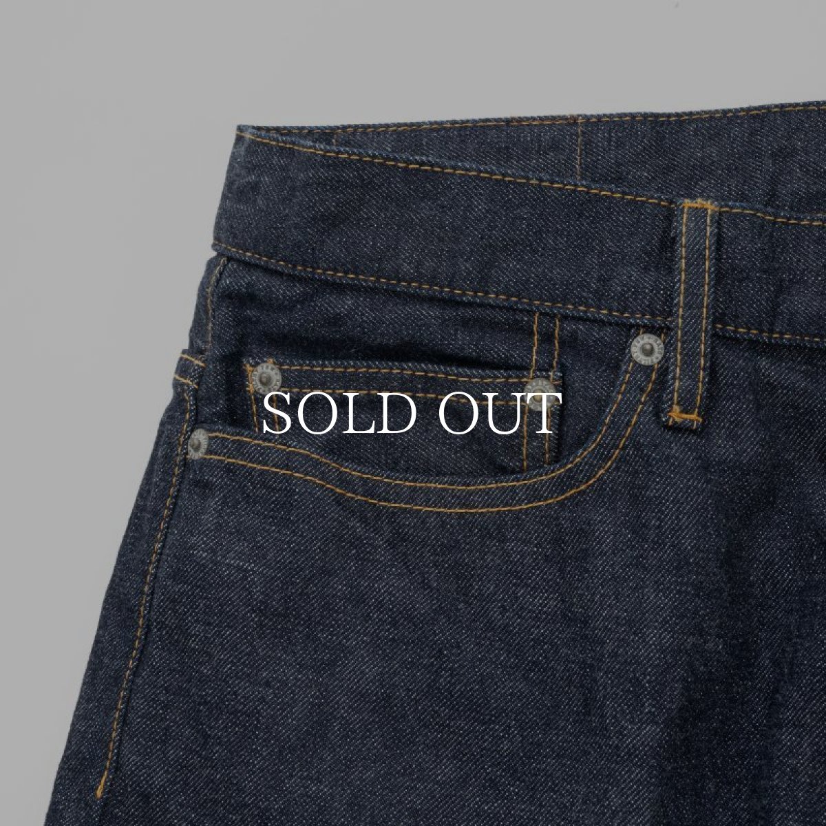 画像7: RATS  INDIGO DENIM PANTS (7)