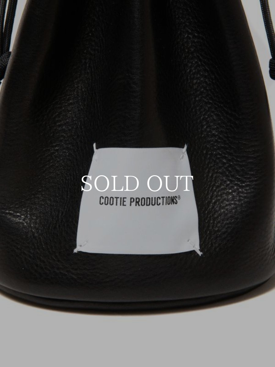 画像2: COOTIE   Leather Bucket Bag (2)